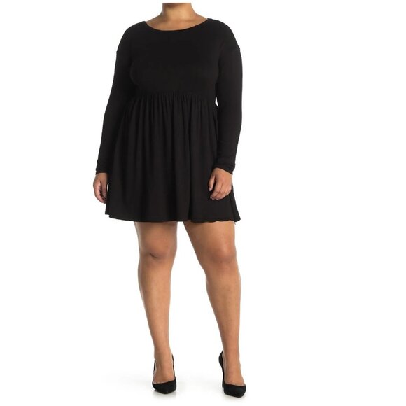 BAEA Babydoll Knit Dress - Picture 1 of 5